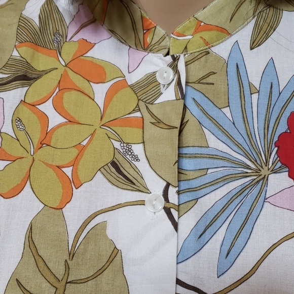 ISHYU button down day dress size medium - Picture 2 of 5